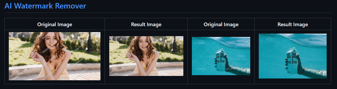 AI Watermark Remover